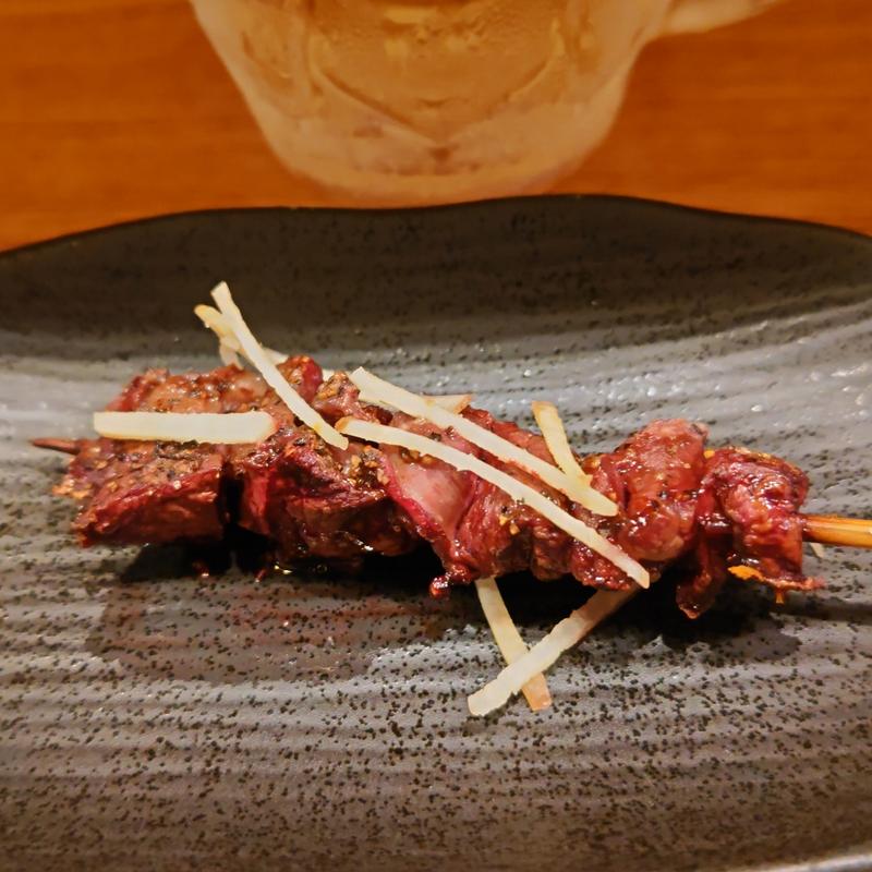 牛ハツ(動物園通りもつ肉店)