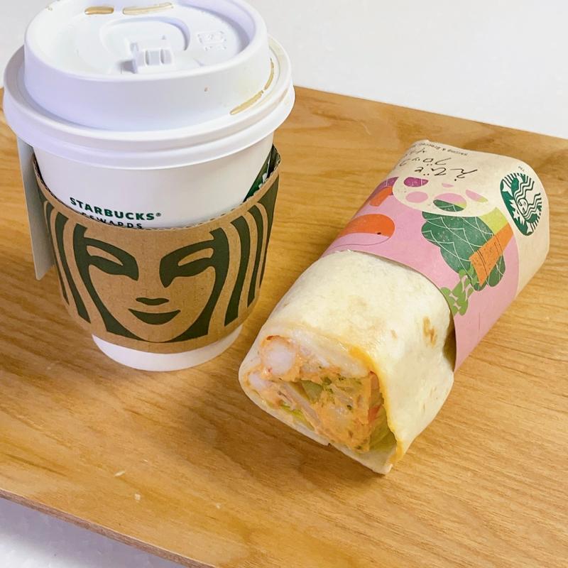 えびとブロッコリーのサラダラップ(スターバックス コーヒー エキア プレミエ 和光店)