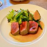 シェフのおまかせコース　鳥取県産鹿肉のロースト