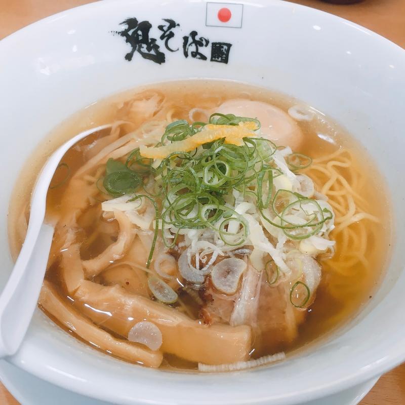 鬼塩ラーメン(鬼そば　藤谷 )