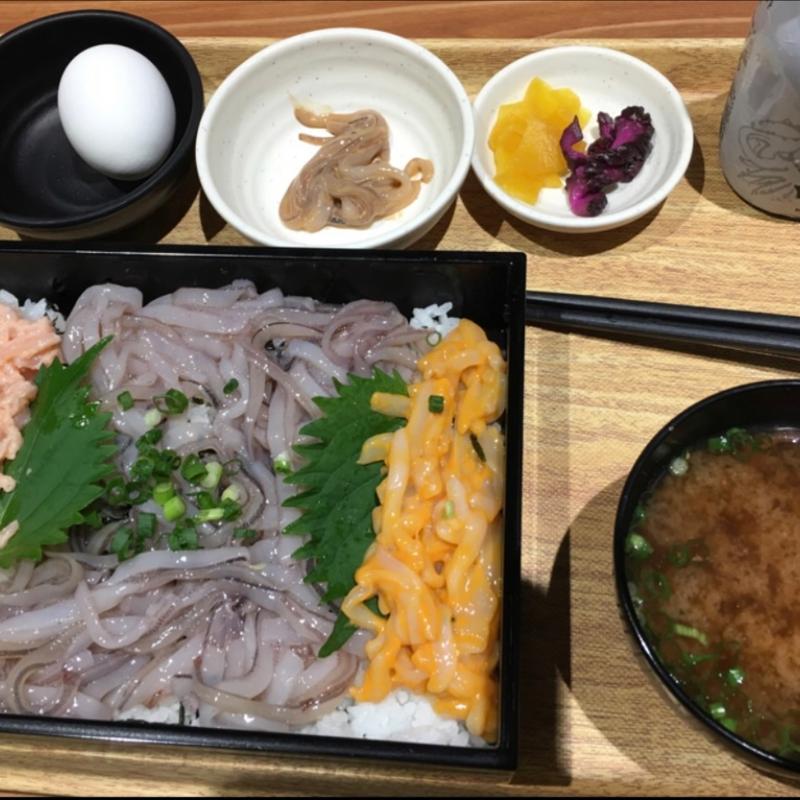 イカ恋三味重(イカ恋食堂)