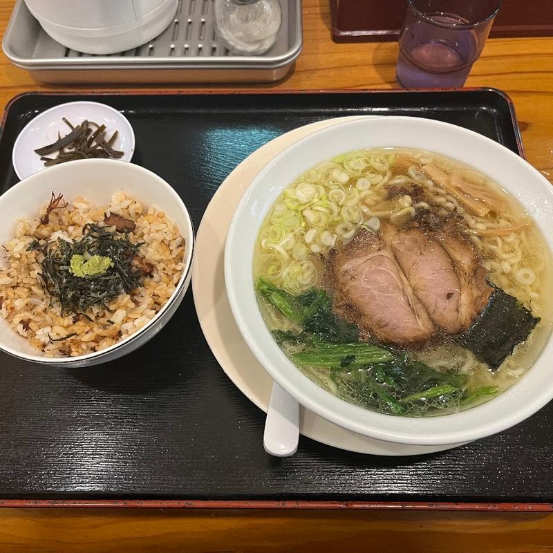 まぶしめしセット(らーめん風花)