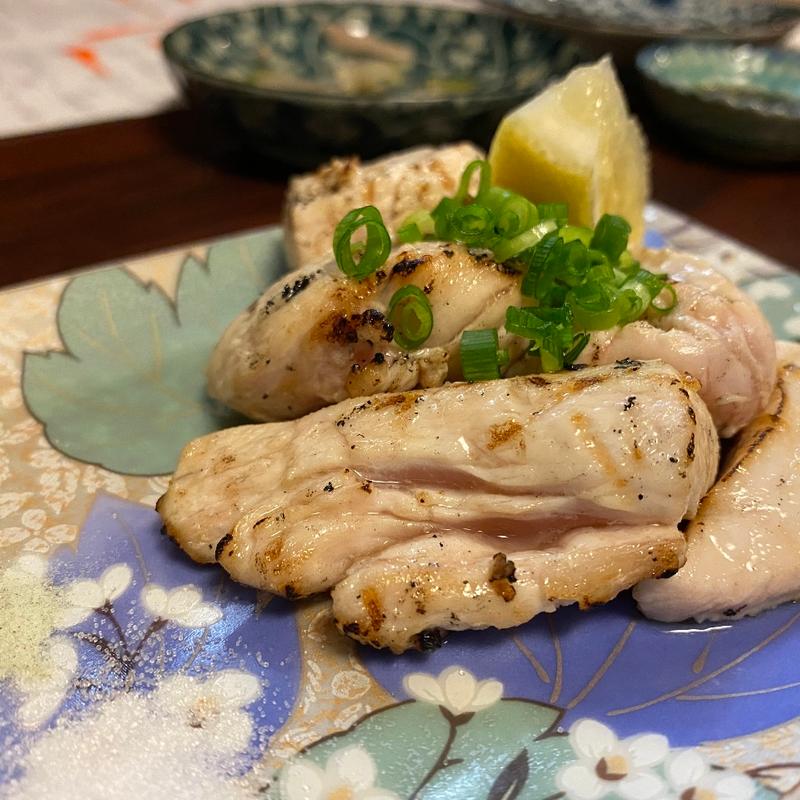 大山鶏の炙り(よってこ)