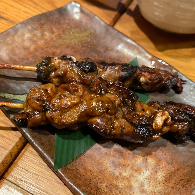 鰻肝串(魚真新宿店)