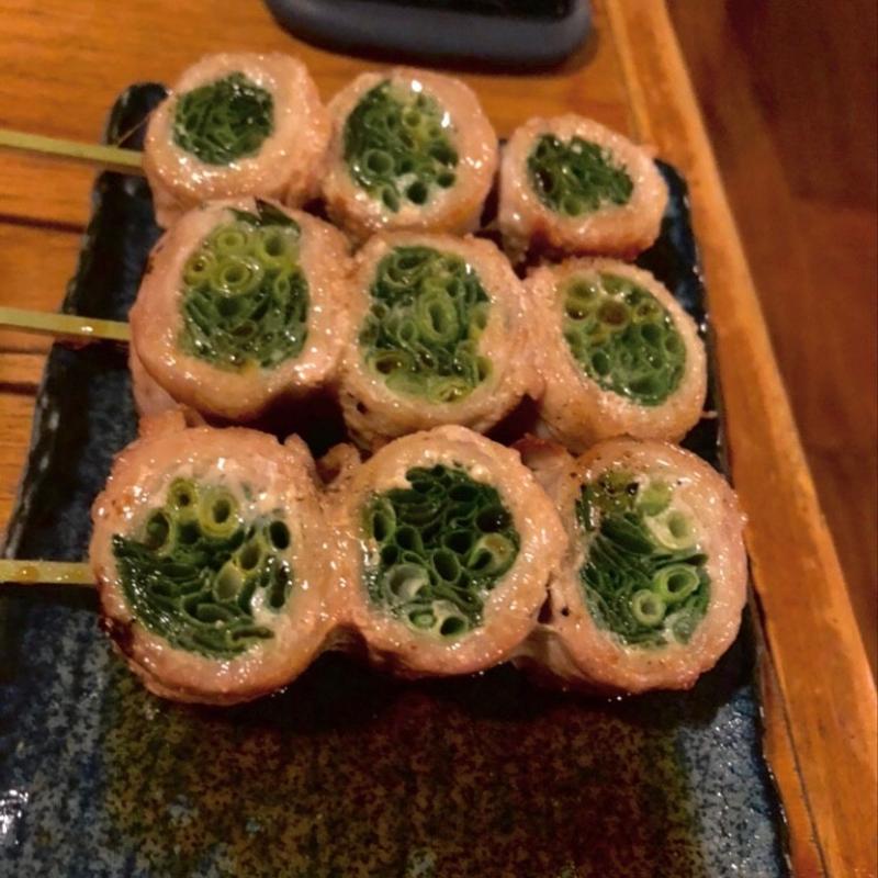 万能ネギ肉巻き串(てっぺん 渋谷 女道場 （てっぺん しぶや おんなどうじょう）)