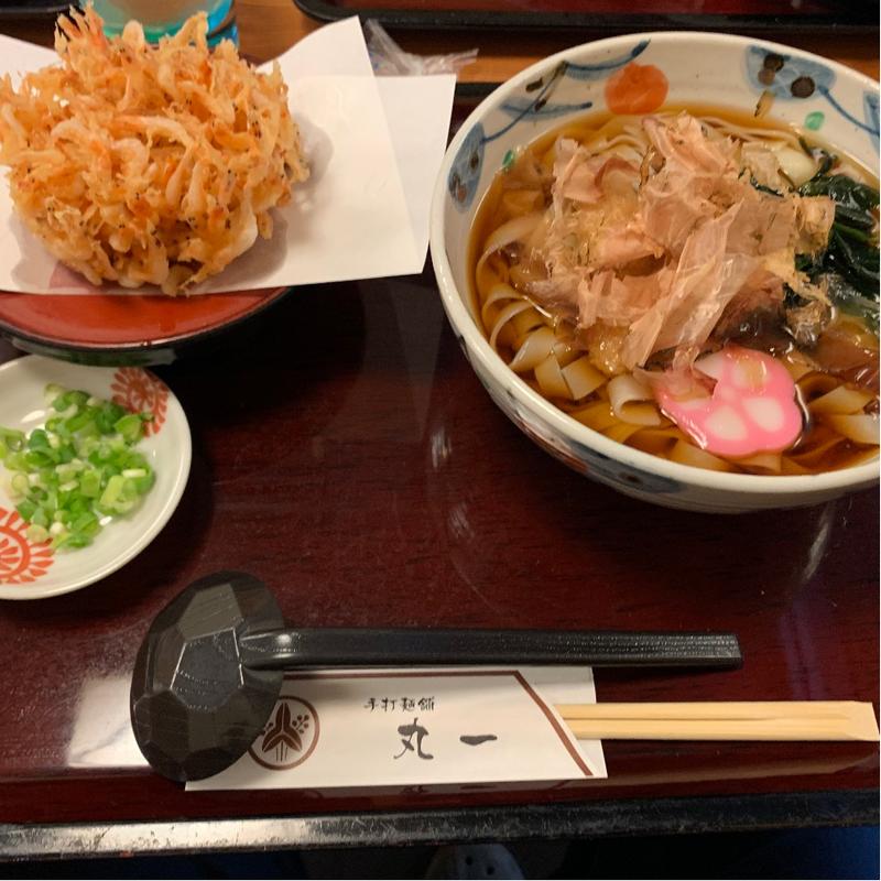 桜エビきしめんセット(手打麺舗 丸一)