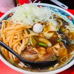 Aセット天鳳麺＋半チャーハン(空港ラーメン 天鳳)