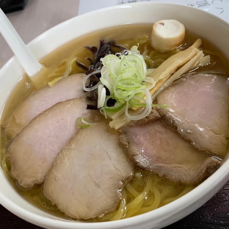 ちゃーしゅうめん塩　大盛(らぁめんや)