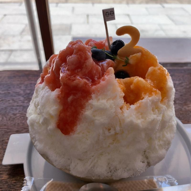 アンズトモモのかき氷(アンズトモモ 北浦和店)