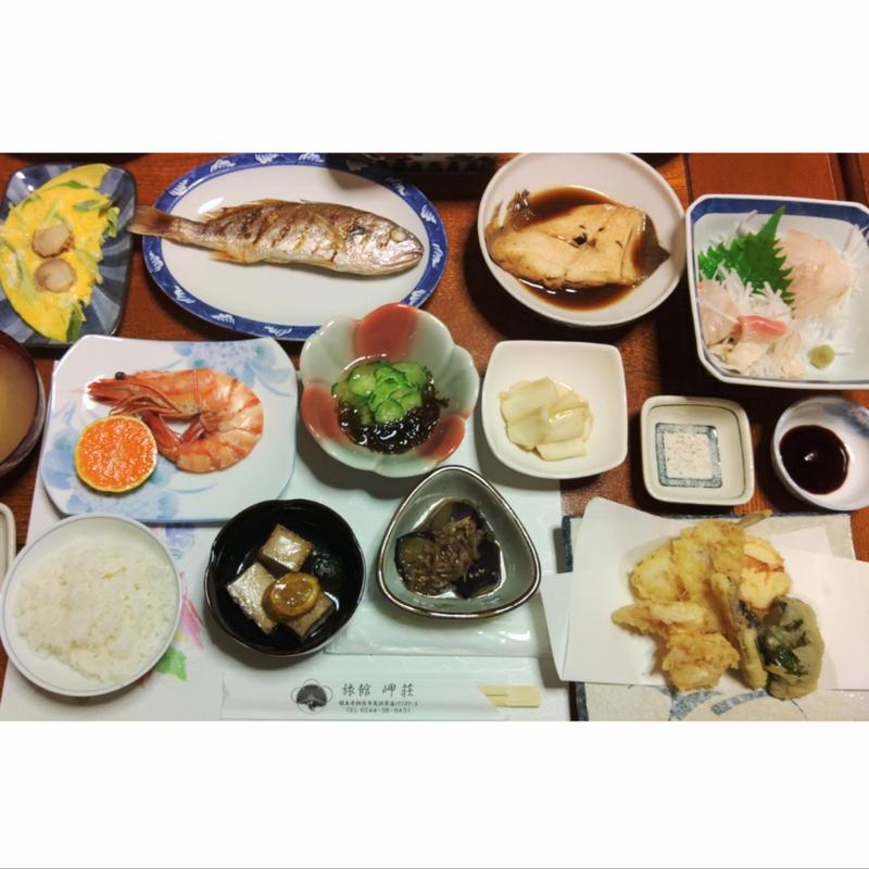 夕食　7000コース(旅館 岬荘)