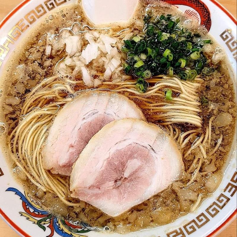 煮干しそば 背脂(麺尊RAGE中野腕力)