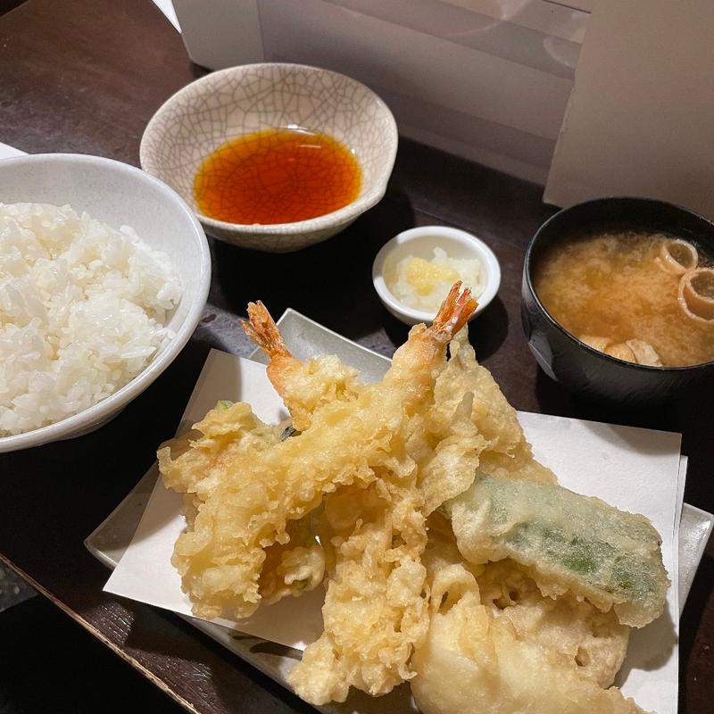 天麩羅定食(はちまき )