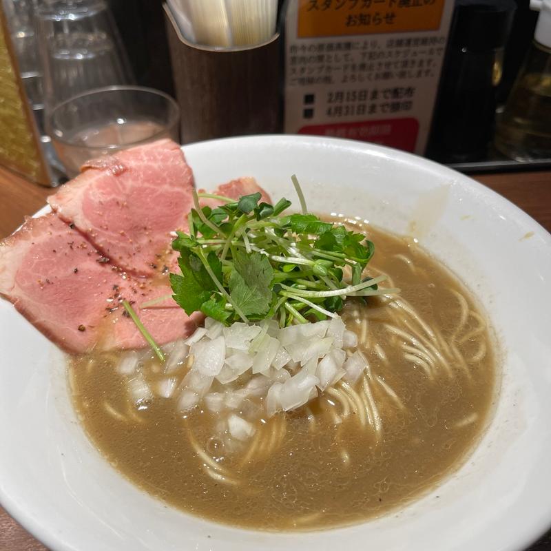 濃厚烏賊煮干中華そば 醤油(麺屋 ねむ瑠)