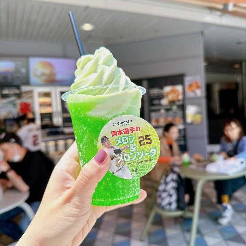 メロン&メロンソーダ(25 CHICKEN)