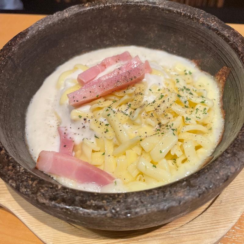 石焼ビビカルボ(焼肉きんぐ 新潟駅南店 )