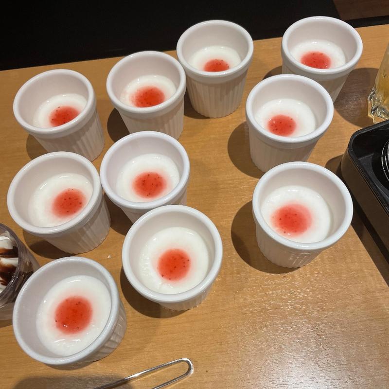 杏仁豆腐(焼肉きんぐ 新潟駅南店 )