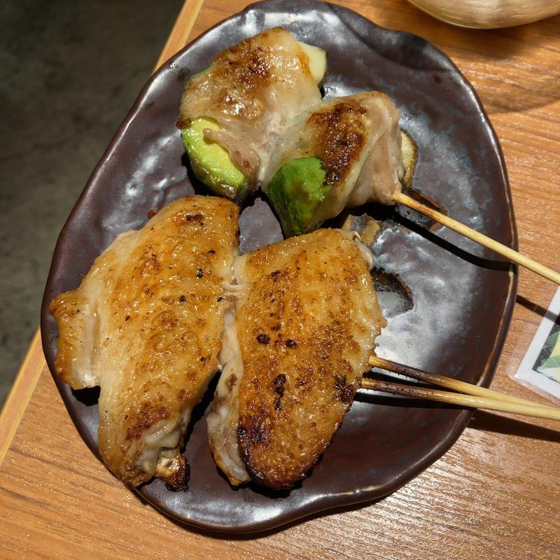 アボカドチーズ巻き(串焼・もつ鍋 博多でべそ 仙台南町通店)