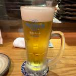 生ビール(炊き餃子と九州の炉端酒場 晴レトキ)