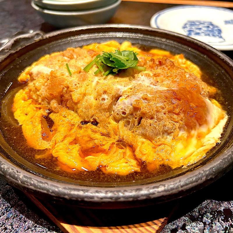 かつとじ鍋(そば処丸松 エスパル店 )