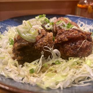 たっぷりキャベツと大きい鶏の唐揚げ（4ケ）(ハナハナヤノ)