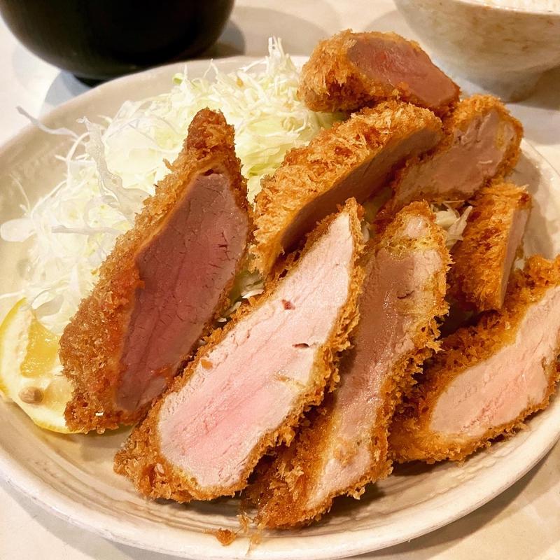 ヒレカツ定食(とん金)