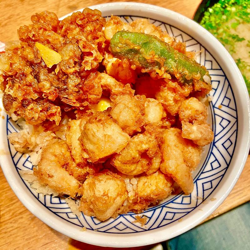 天ばら丼(天丼 金子屋 赤坂店 )