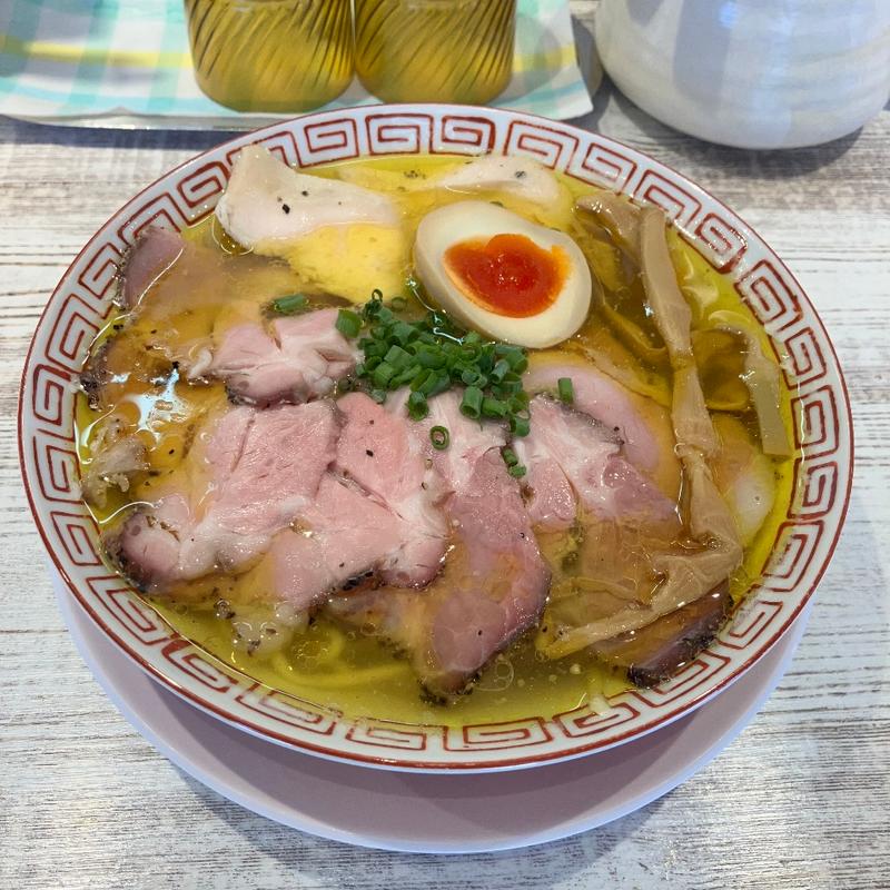 特製中華そば塩(ラーメン家 あかぎ)