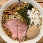 背脂醤油ラーメン 大盛 味玉