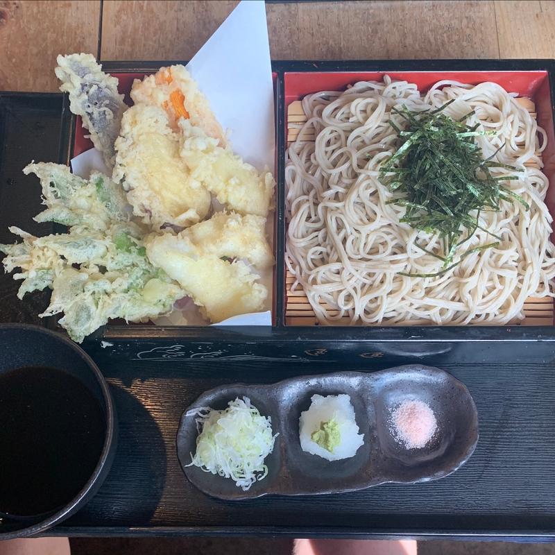 野菜天ざる(手打そば やぶ誠 （やぶせい）)