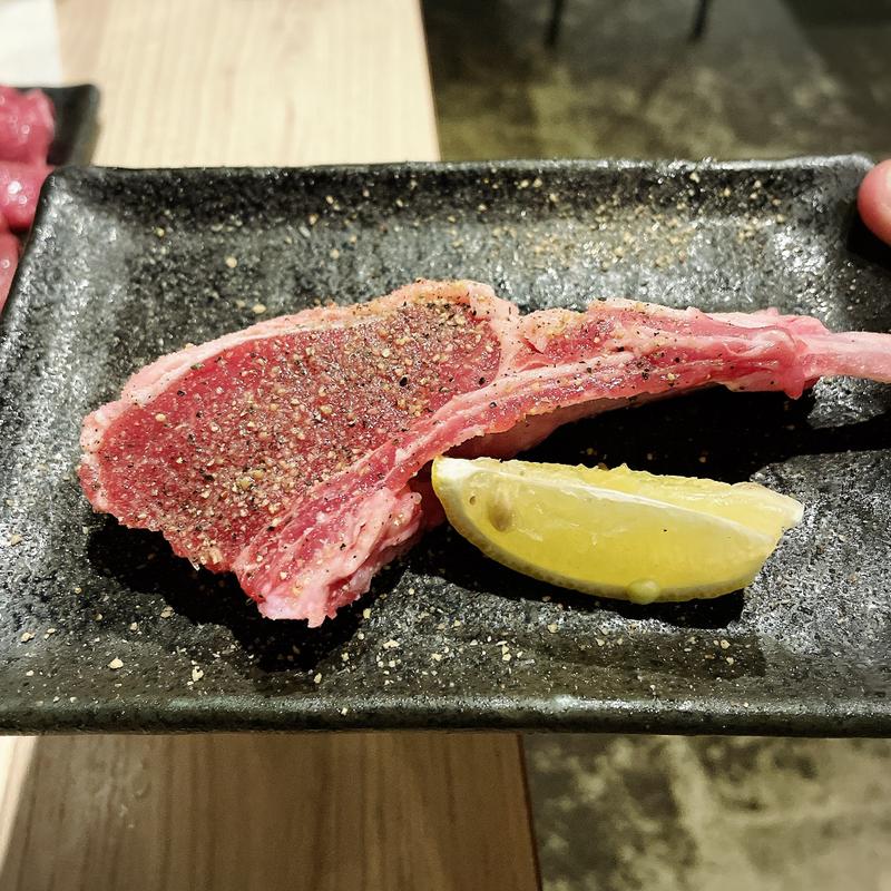 ジューシーラムチョップ(中目黒ひつじ 目黒川店)