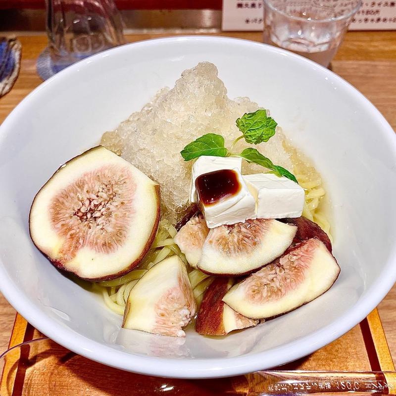 いちぢくのフラッペ塩Soba(鶏Soba Toraや)