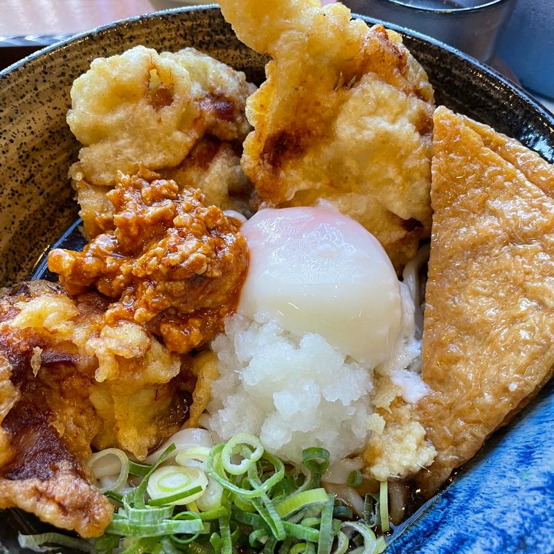 まかないうどんA(キツネ無料トッピング)(うどん研究所 麺喰道)