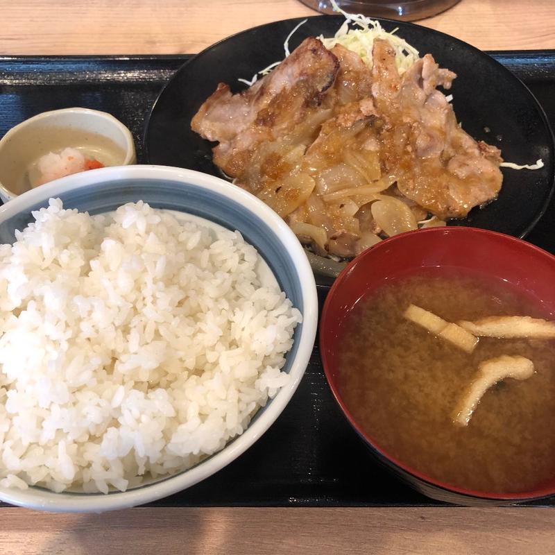 しょうが焼き定食(野郎めし 太田50号バイパス店)