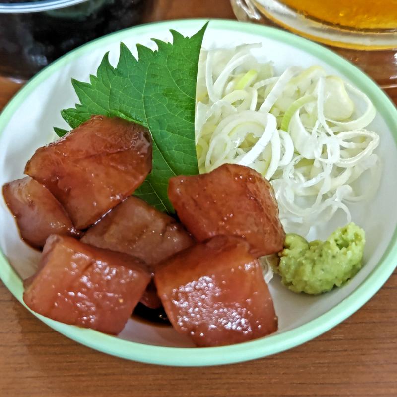 漬けマグロ(ハーフ)(大衆食堂2.0 とぽす)