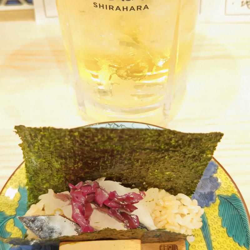 サバしば(貝・海苔巻き 野毛しらはら)