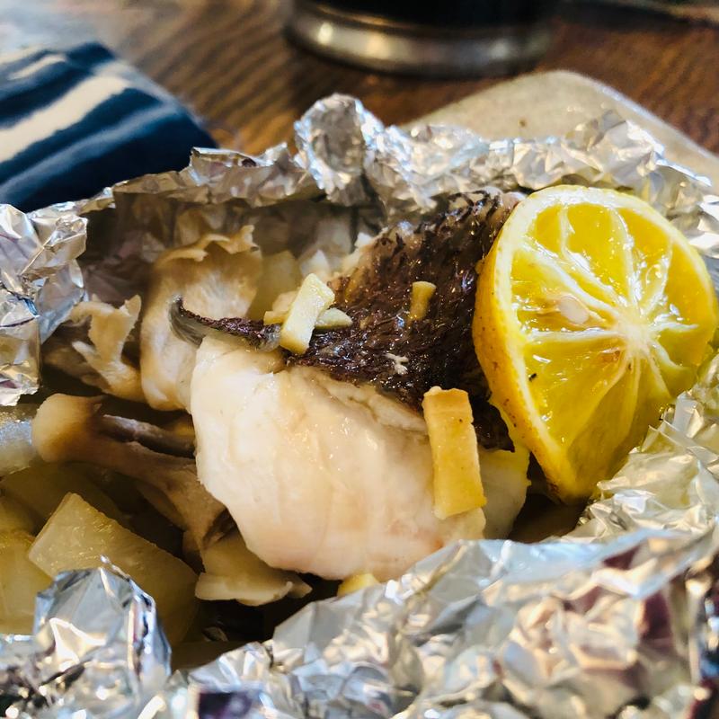 真鯛のホイル焼き_作楽セット(作楽 )