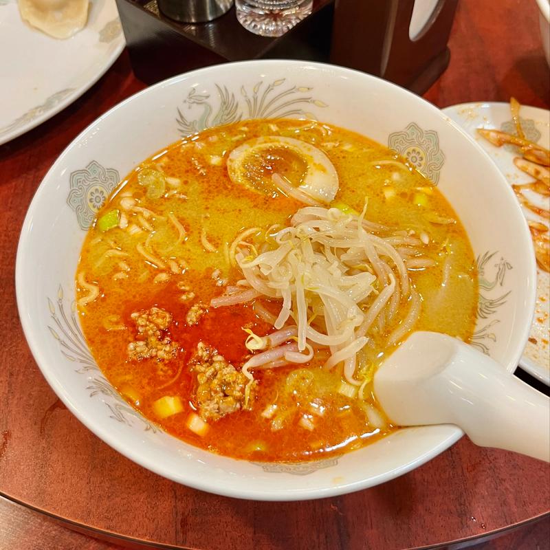 坦々麺(中国料理 安泰楼 新館)