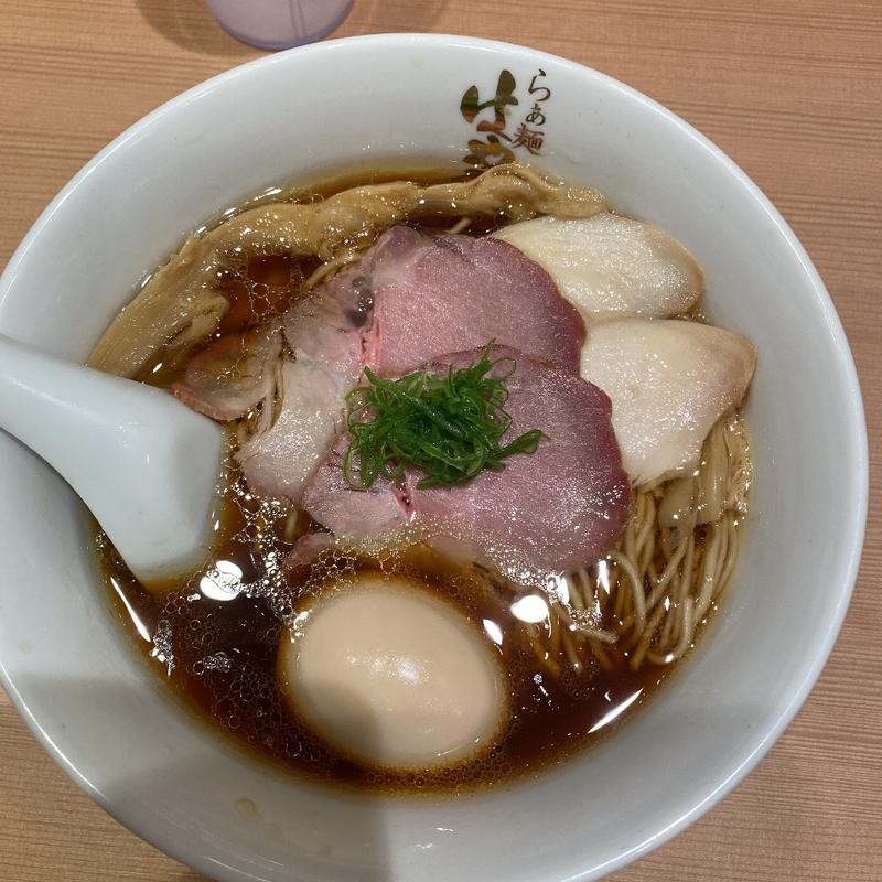 特製醤油ラーメン(らぁ麺 はやし田 道頓堀店)