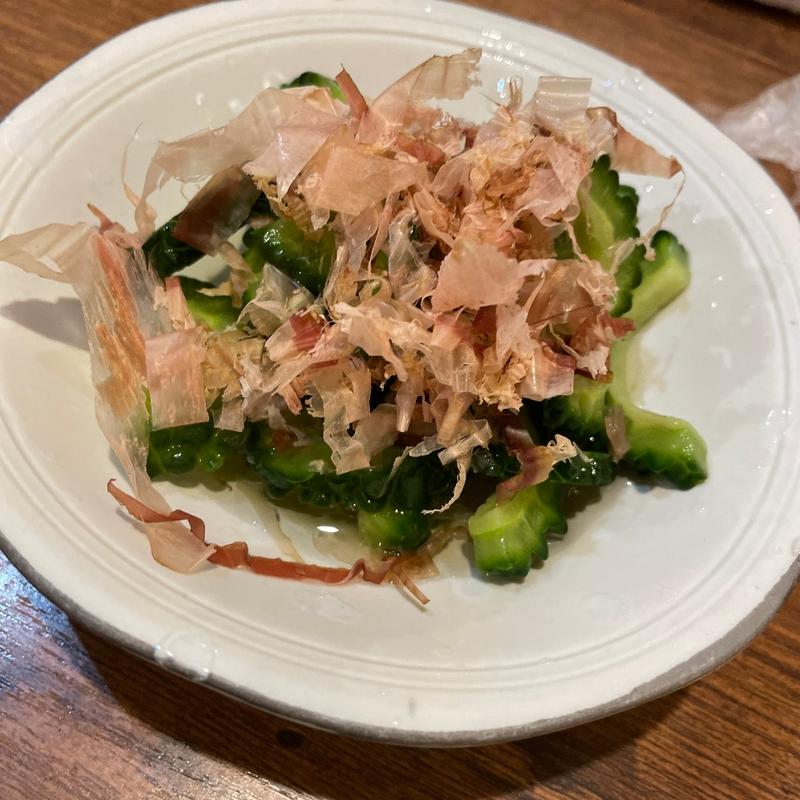 ゴーヤのお浸し(酒席まつした)