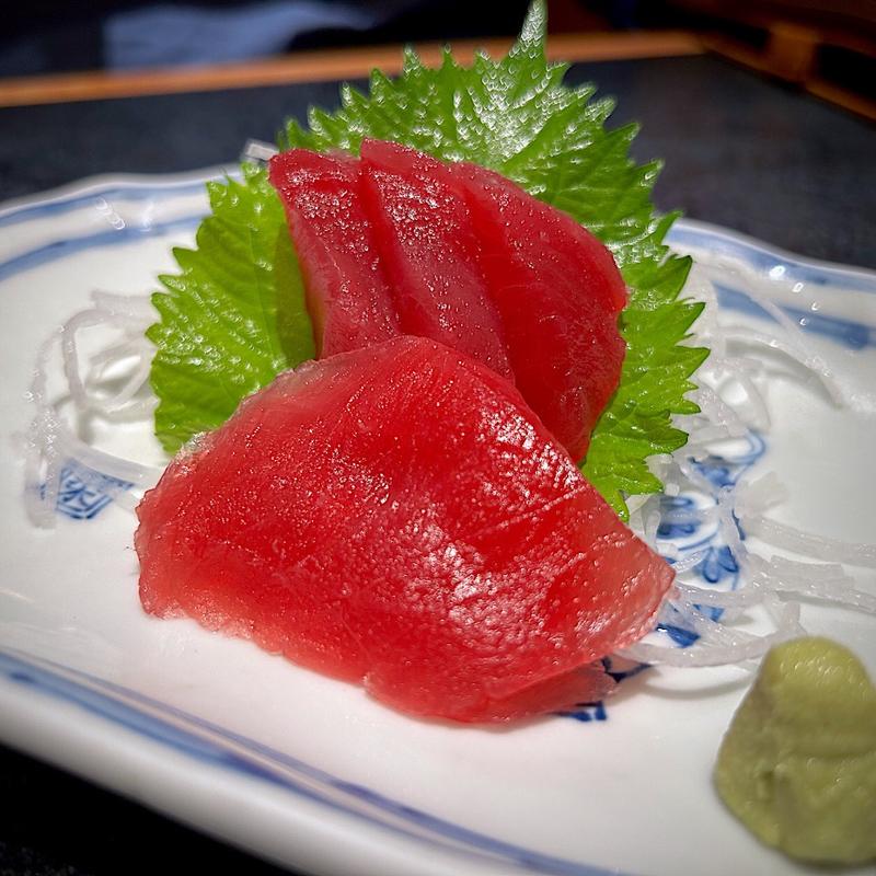 まぐろ刺し(そば処丸松 エスパル店 )