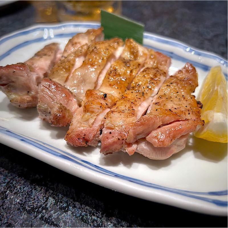 鶏もも塩焼(そば処丸松 エスパル店 )