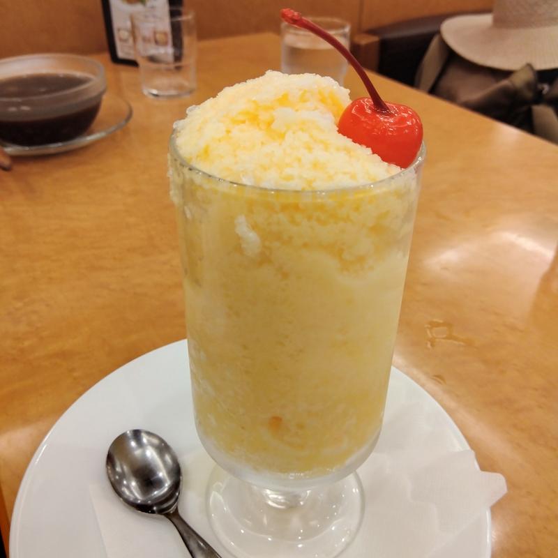 ミルクセーキ(cafe de 西銀)