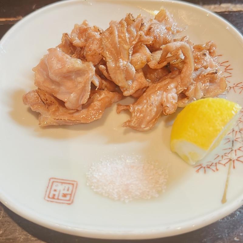 鶏あばら肉の塩焼き(もぐら )