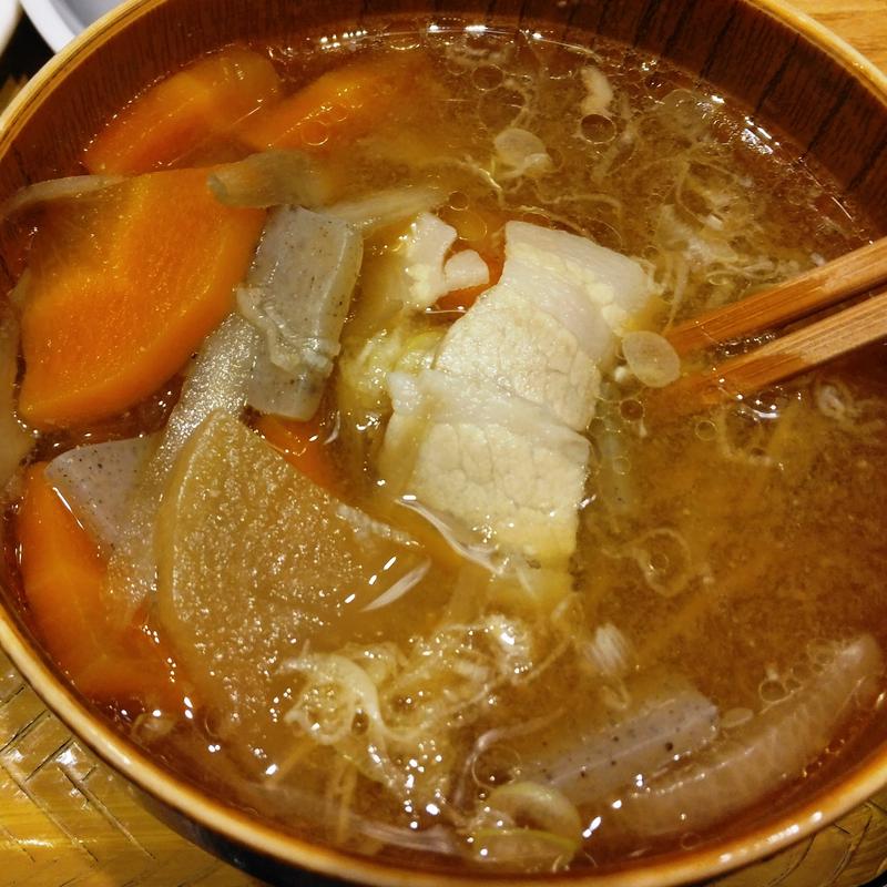 あずま特製豚汁(元祖仙台ひとくち餃子　あずま)