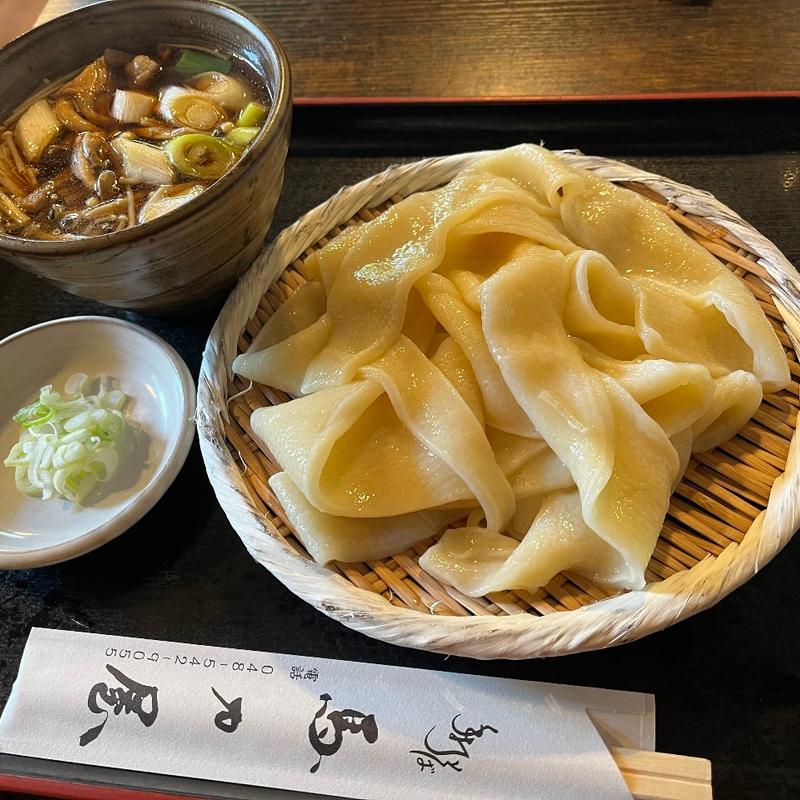 川幅鴨汁うどん(馬力屋)