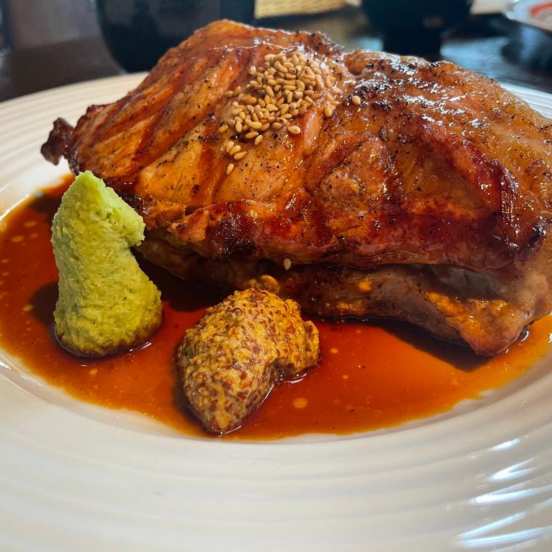 茨城県産ローズポーク 網焼きポークステーキ(彩美亭 )