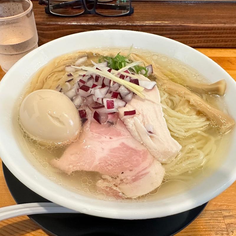 カマス煮干しの冷やしそば(しお味)(麺堂HOME （めんどうほーむ）)