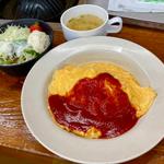 御用亭卵のオムライス(グリルハウス)