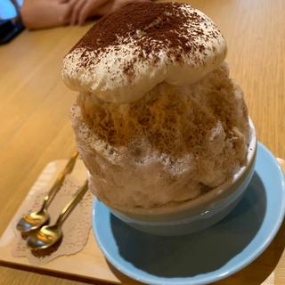 かき氷（コーヒーティラミス）(Bulb Coffee)