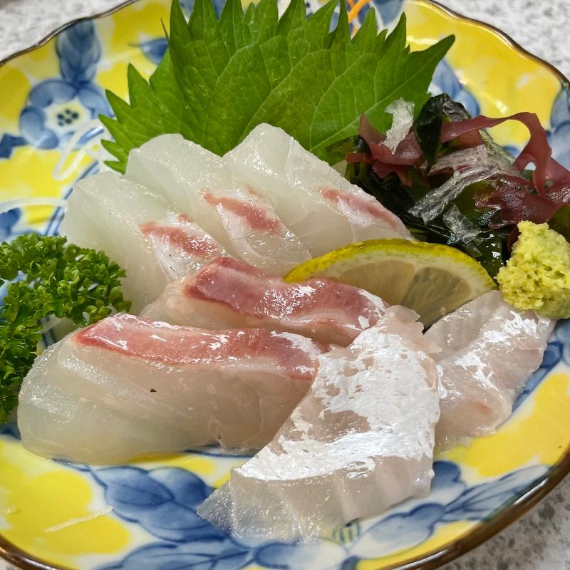 明石鯛刺身(みどり食堂)